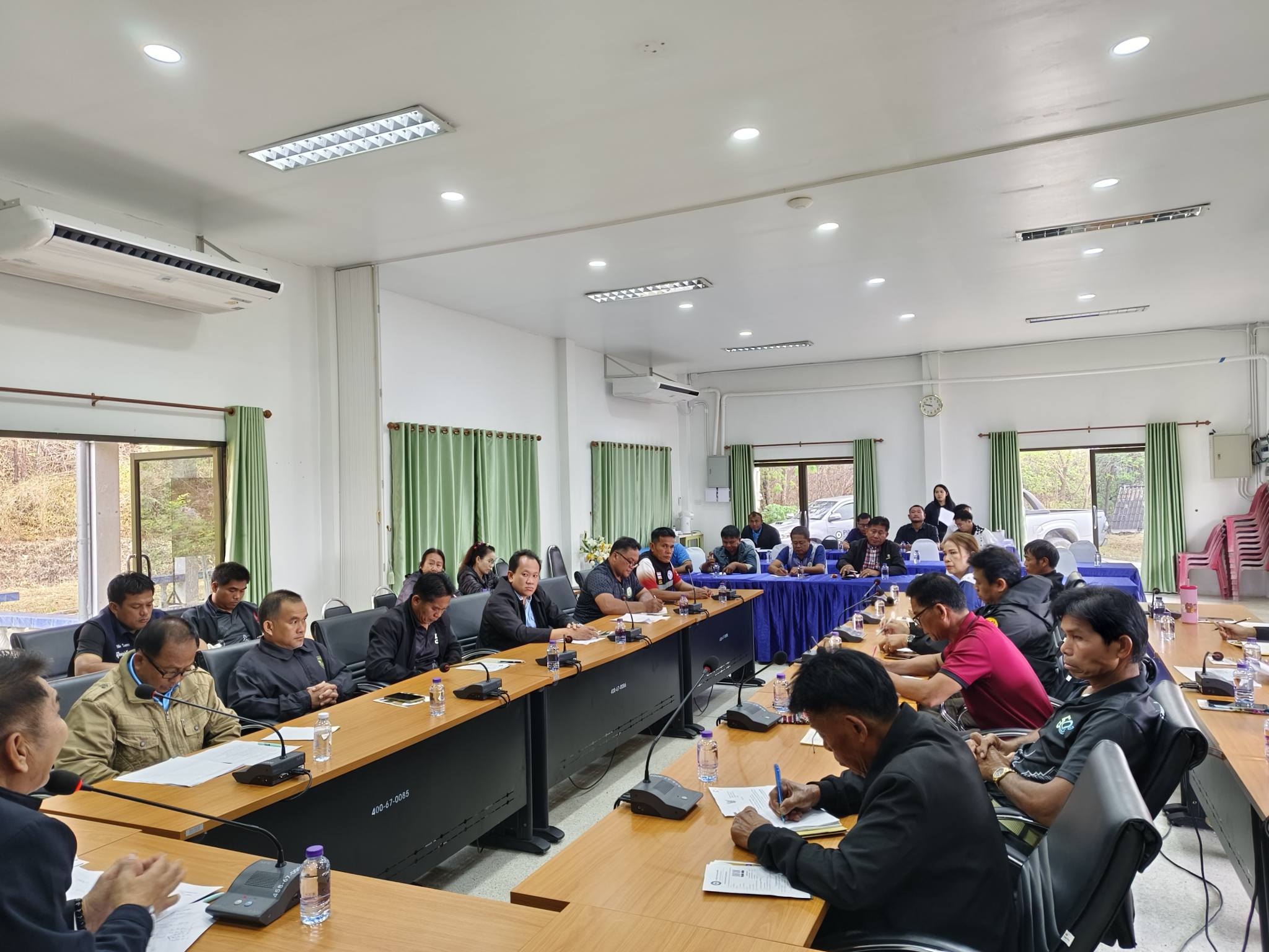 ประชุมเตรียมความพร้อมการดำเนินกิจกรรม หน่วยแพทย์อาสาเคลื่อนที่ พอ.สว. เพื่อวางแผนและประสานความร่วมมือในการให้บริการด้านการแพทย์และสาธารณสุขแก่ประชาชนในพื้นที่